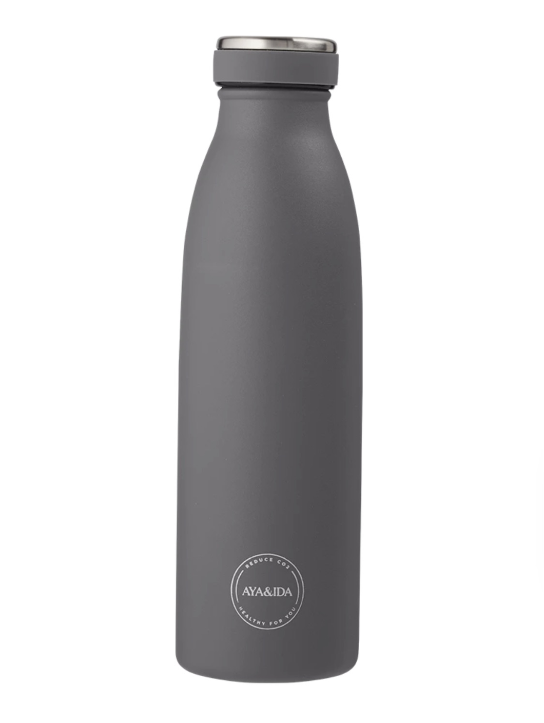 AYA&IDA - Drikkeflaske - DARK GREY - 500 ML