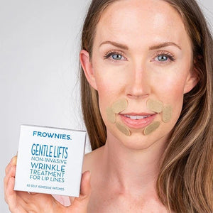 Frownies Rynkeplaster For Gentle Lift - Til varralinjur runt um munnin - 60 plástur í eskjuni