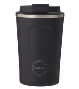 AYA&IDA - CUP2GO MATTE BLACK 380 ML