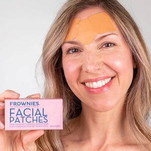 Frownies Rynkeplaster  - Forehead & Between eyes (Til pannuna og millum eygnabrýrnar) - 144 plástur í eskjuni
