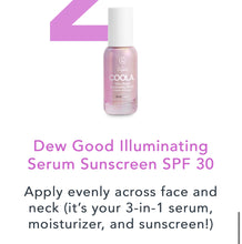 Indlæs billede til gallerivisning COOLA - Dew Good Illuminating Serum SPF 30, 35 ml (beskytter også imod blåt lys fra skærme med BlueScreen™ Digital De-Stress™ technology)
