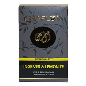 Ingefær & Lemon te, Refill 100 g Økologisk - Chaplon