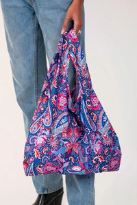 KIND BAG - BOHO PAISLEY INDKØBSPOSE I MEDIUM