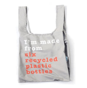 KIND BAG - RECYCLE GREY & CORAL INDKØBSPOSE I MEDIUM