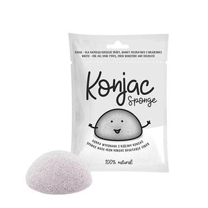 Konjac Sponge hvid til alle hudtyper