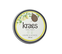 Indlæs billede til gallerivisning KRAES baby balm havre &amp; kokos 100 ml.

