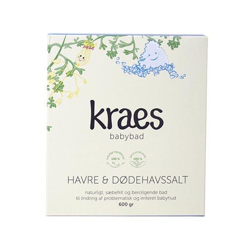 KRAES babybad havre & dødehavssalt 600 gr.