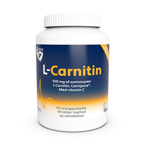 BIOSYM - L-CARNITIN med C-VITAMIN (100 kapsler)