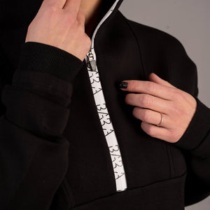 SPAR 20%: Black Luxe Sweater - BARA