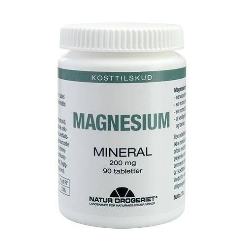 Natur Drogeriet - Magnesium 200 mg, 90 tabl.