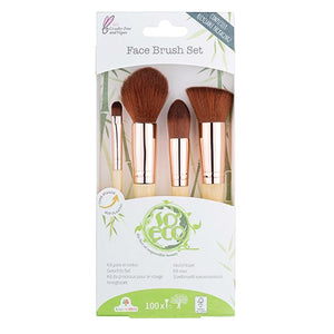 Makeup Brush sæt til ansigtet - So Eco