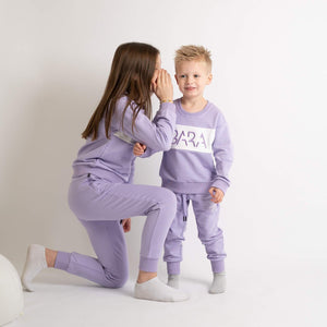 BARA - Kids Purple Sweater