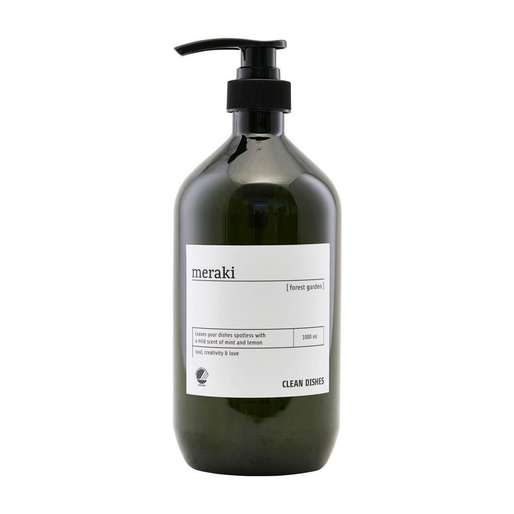 MERAKI Opvaskemiddel, Forest garden, h: 24.4 cm, dia: 8.5 cm, 1000 ml