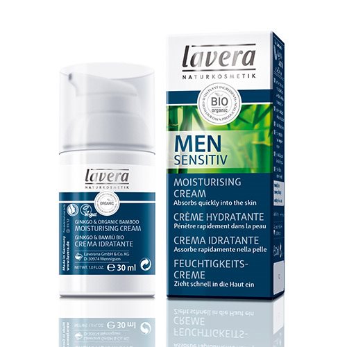 LAVERA NATURKOSMETIK - Moisturising Cream Men Sensitive nærende 30 ml