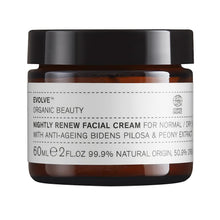 Indlæs billede til gallerivisning EVOLVE - Nightly Renew Facial Cream, 30/60 ml
