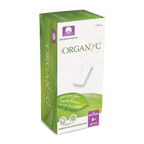 Organyc trusseindlæg extra (med større sugeevne / light flow) - 24 stk.