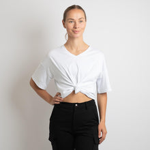 Indlæs billede til gallerivisning White Recycled T-shirt - BARA
