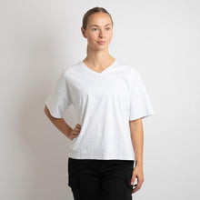 Indlæs billede til gallerivisning White Recycled T-shirt - BARA
