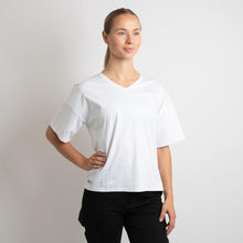 Indlæs billede til gallerivisning White Recycled T-shirt - BARA

