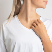 Indlæs billede til gallerivisning White Recycled T-shirt - BARA
