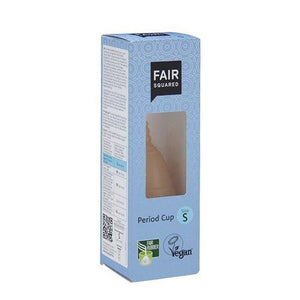 FAIR SQUARED Period Cup S-M-L-XL - menstruationskop (vel stødd), naturgummi og vegansk