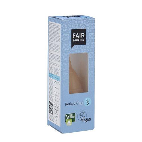 FAIR SQUARED Period Cup S-M-L-XL - menstruationskop (vel stødd), naturgummi og vegansk