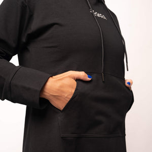 Black Hoodie Dress - BARA