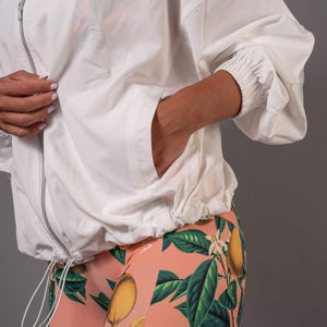 SPAR 20%: White Effortless Jacket   - BARA