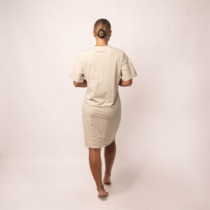 SPAR 20%: Heather Grey T-Shirt Dress - BARA