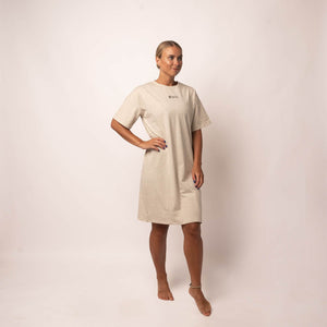 SPAR 20%: Heather Grey T-Shirt Dress - BARA