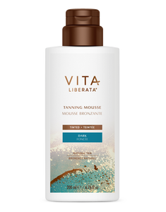 Vita Liberata - Tanning Mousse - TINTED - 200 ml - Dark (pakningurin skaddur, men vøran feilar einki)