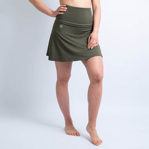 Khaki Running Skirt  - BARA